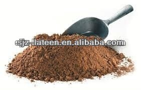 dark brown natural and alkalized cocoa powder